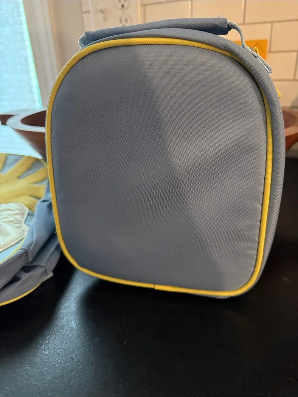 Kids Sun & Cloud Backpack and Lunch Bag Set - Blue & Yellow- pottery barn kids